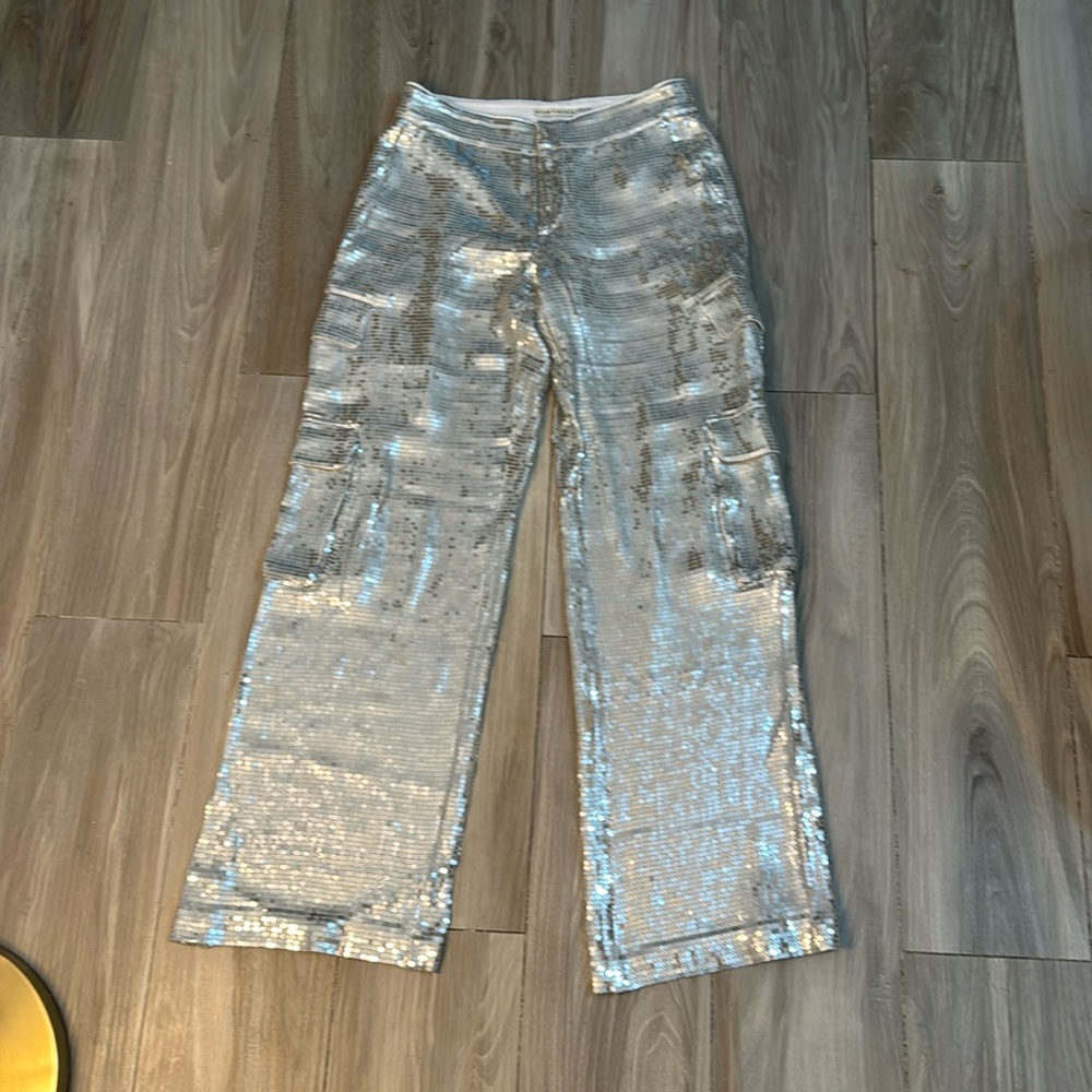 Alice and Olivia Sequin Pants Size 8